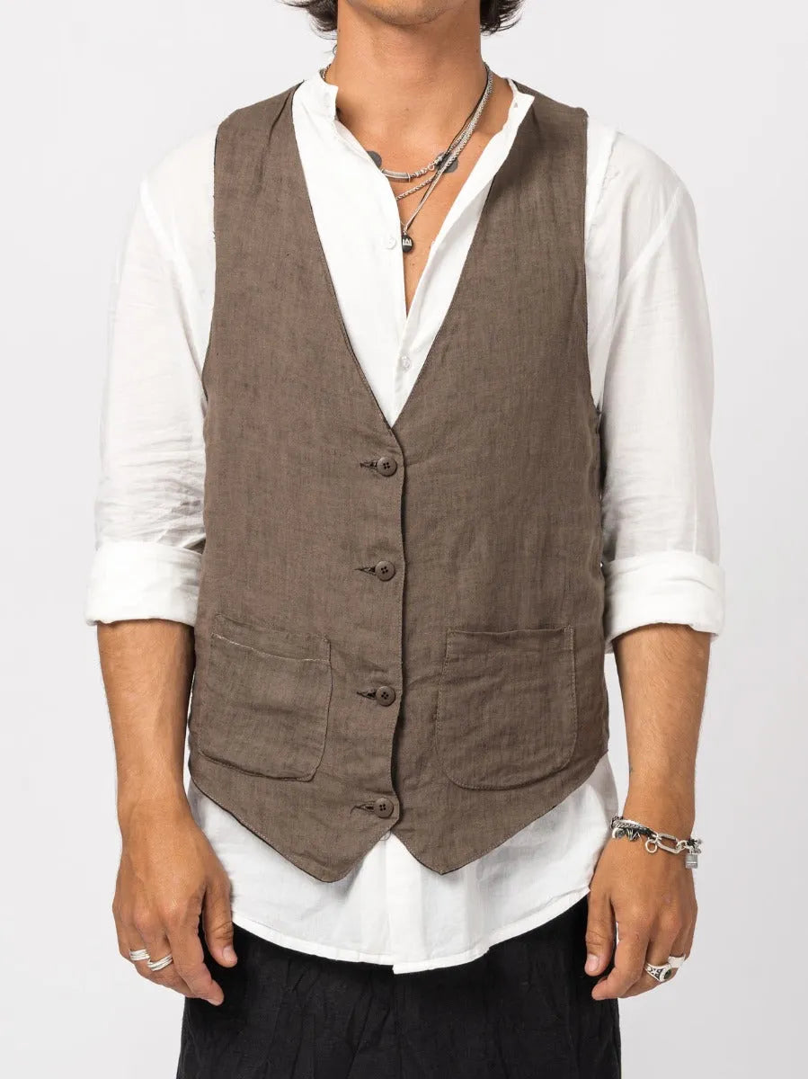 REVERSIBLE WAISTCOAT