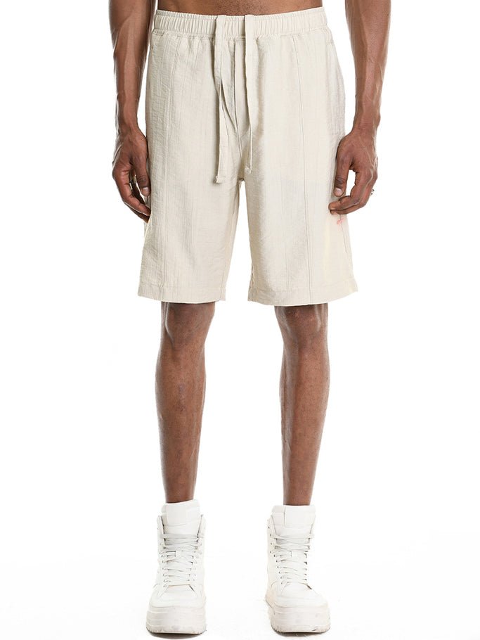 Embossed Bermuda Shorts - by LA HAINE INSIDE US