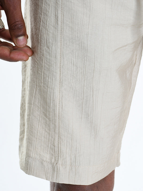 Embossed Bermuda Shorts