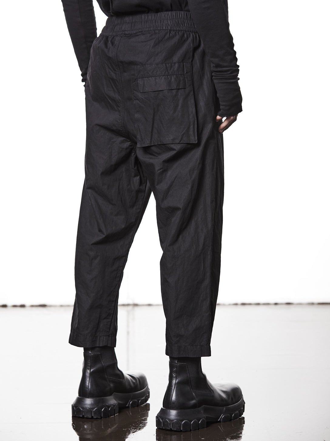 Garment - Washed Cropped Trousers - by THOM KROM