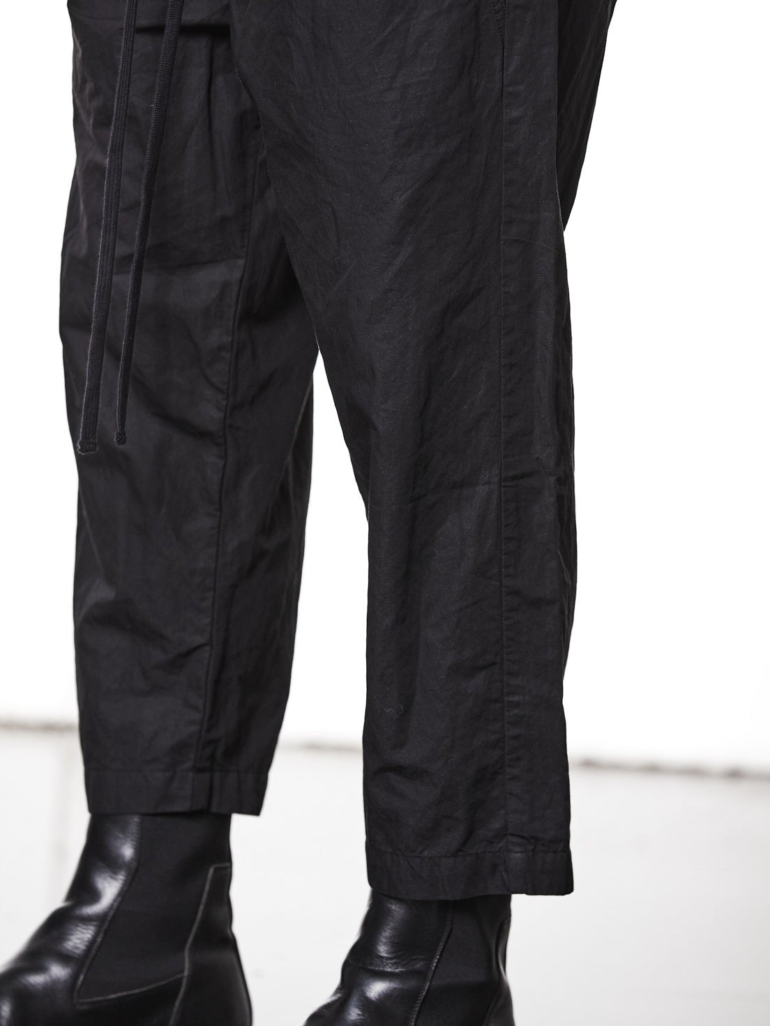 Garment - Washed Cropped Trousers - by THOM KROM