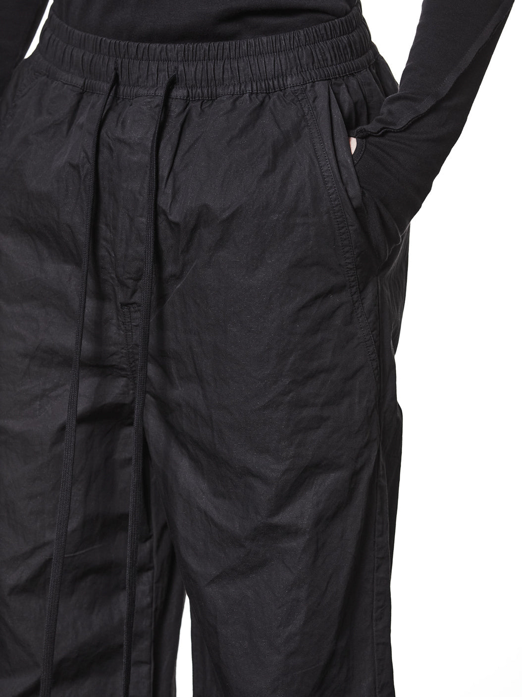 Garment - Washed Wide Leg Trousers - by THOM KROM