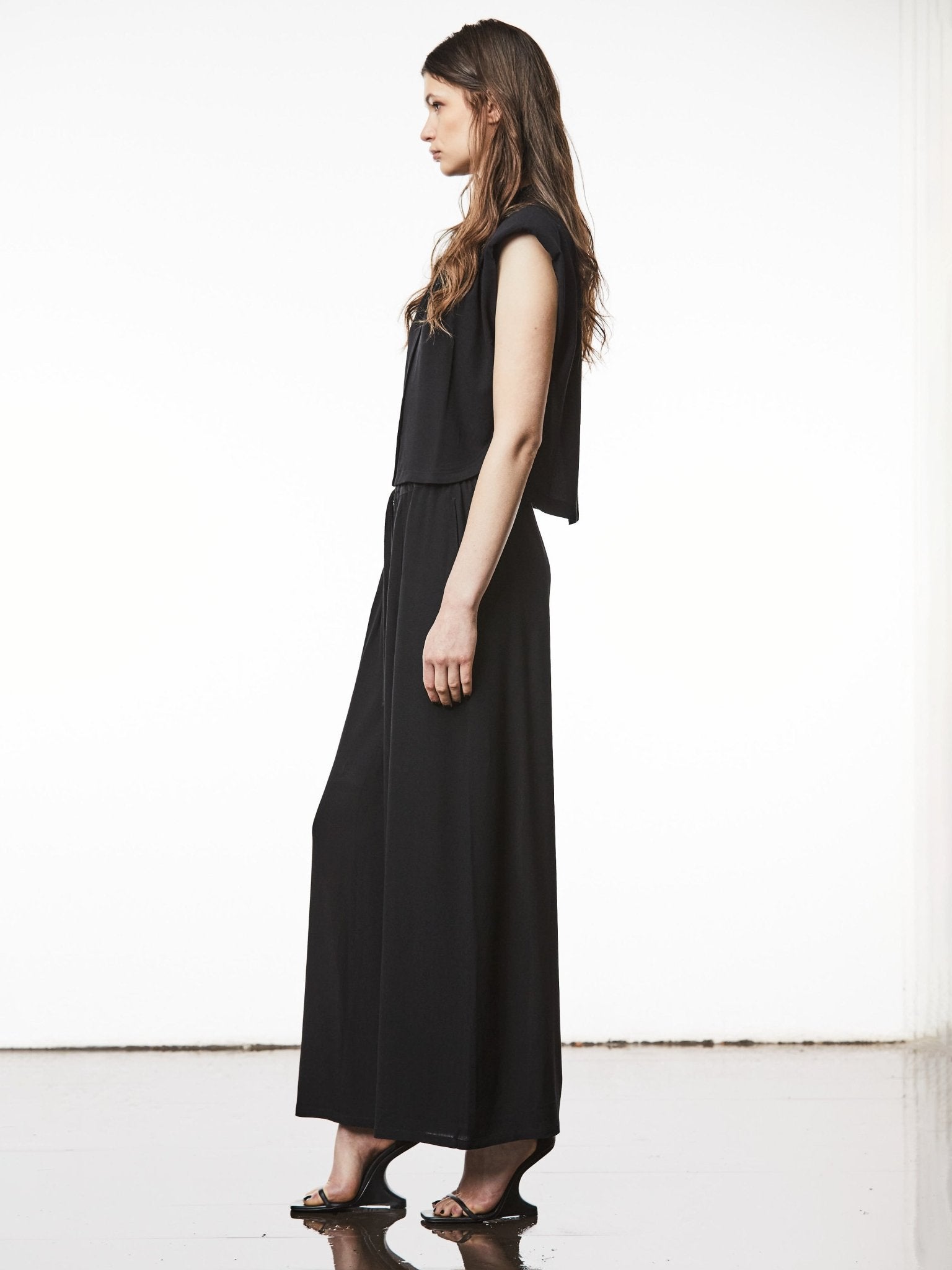 Gathered Viscose Blouse - by THOM KROM