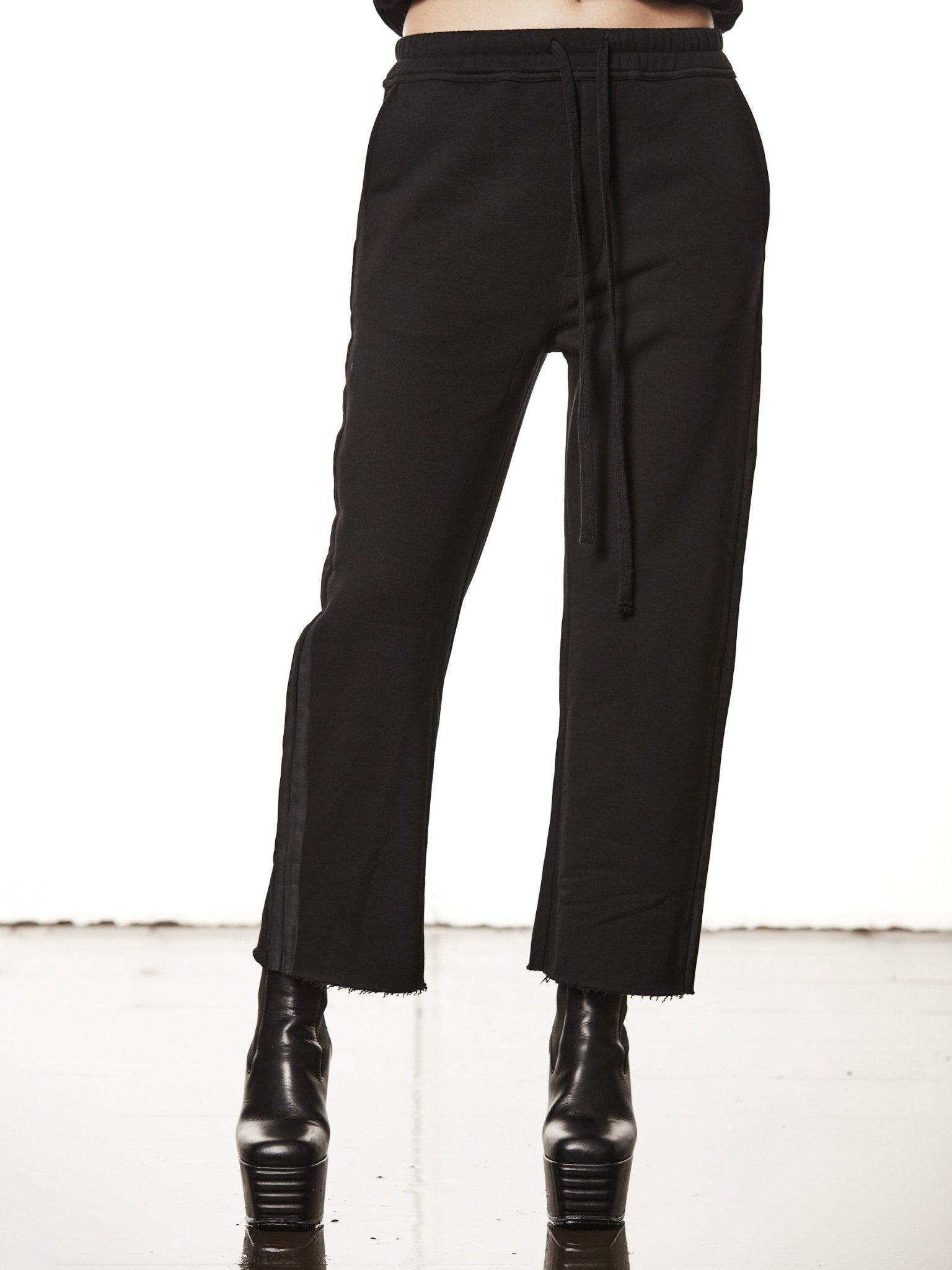 Hand - Painted Cropped Trousers - by THOM KROM
