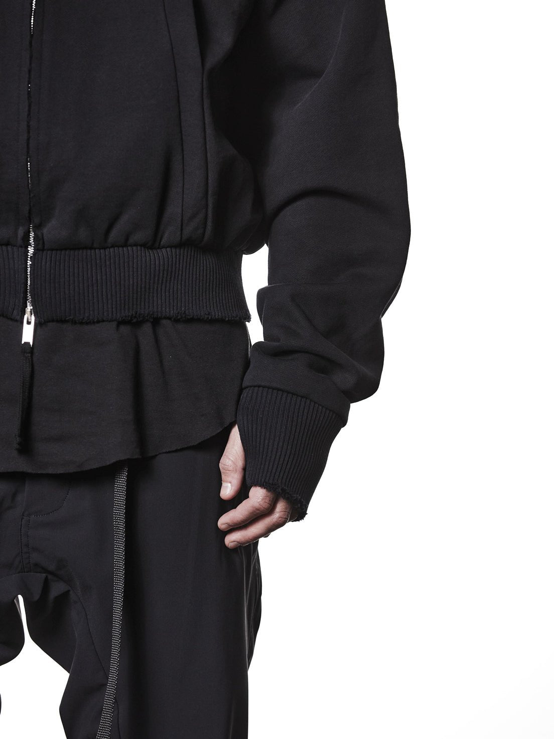 Hooded Sweat Jacket - by THOM KROM
