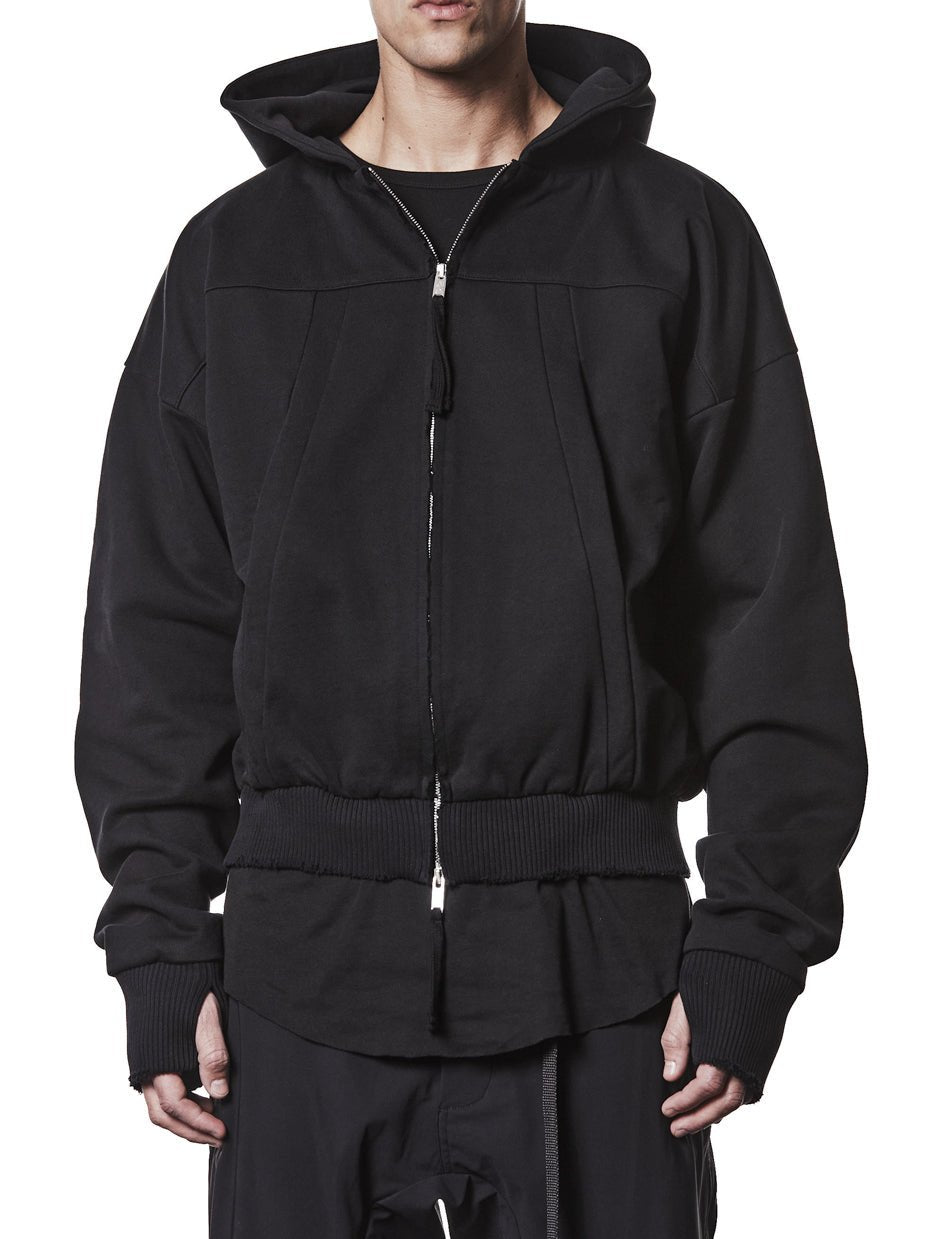 Hooded Sweat Jacket - by THOM KROM