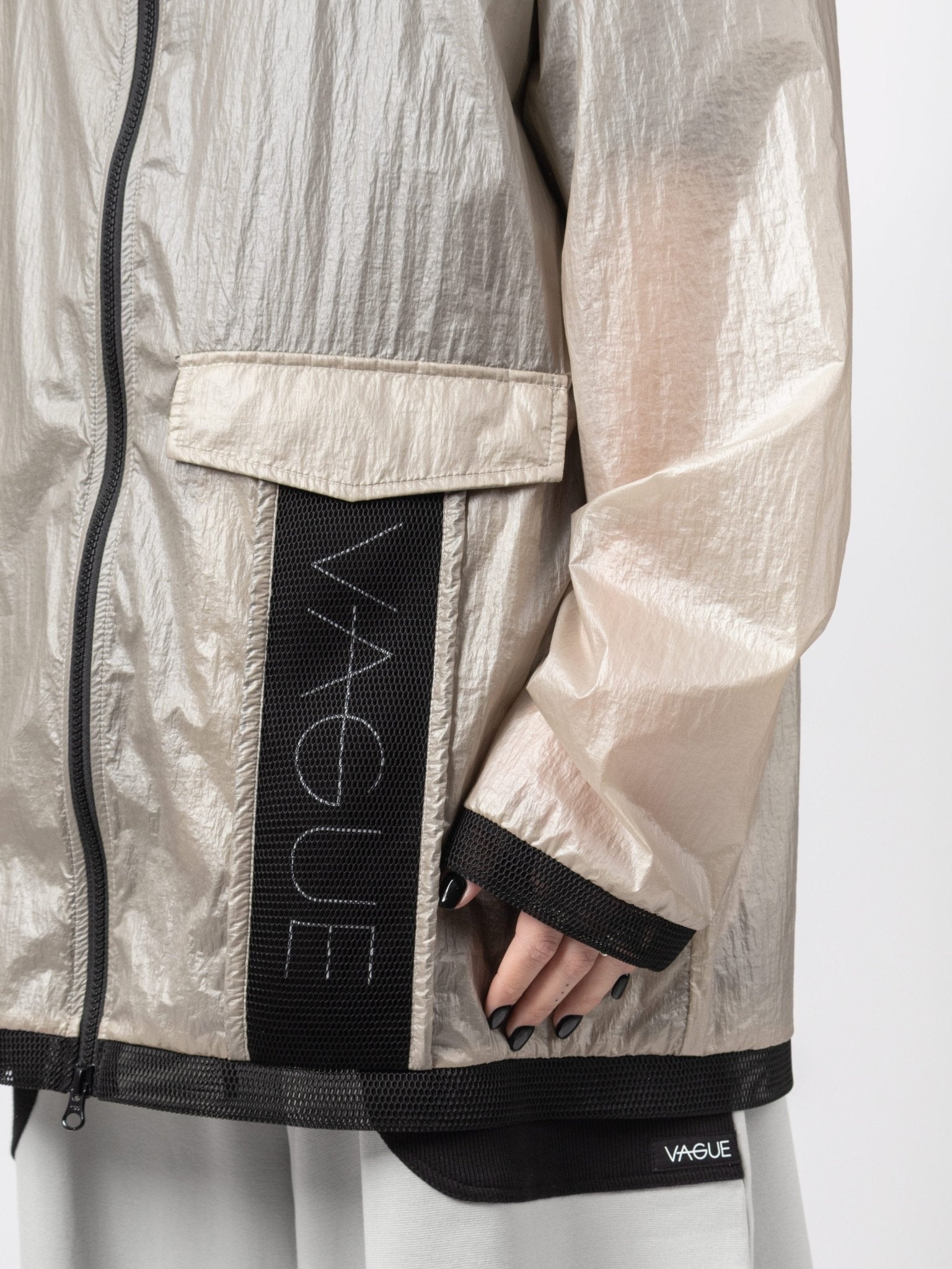 Hooded Technical Jacket - by VAGUE