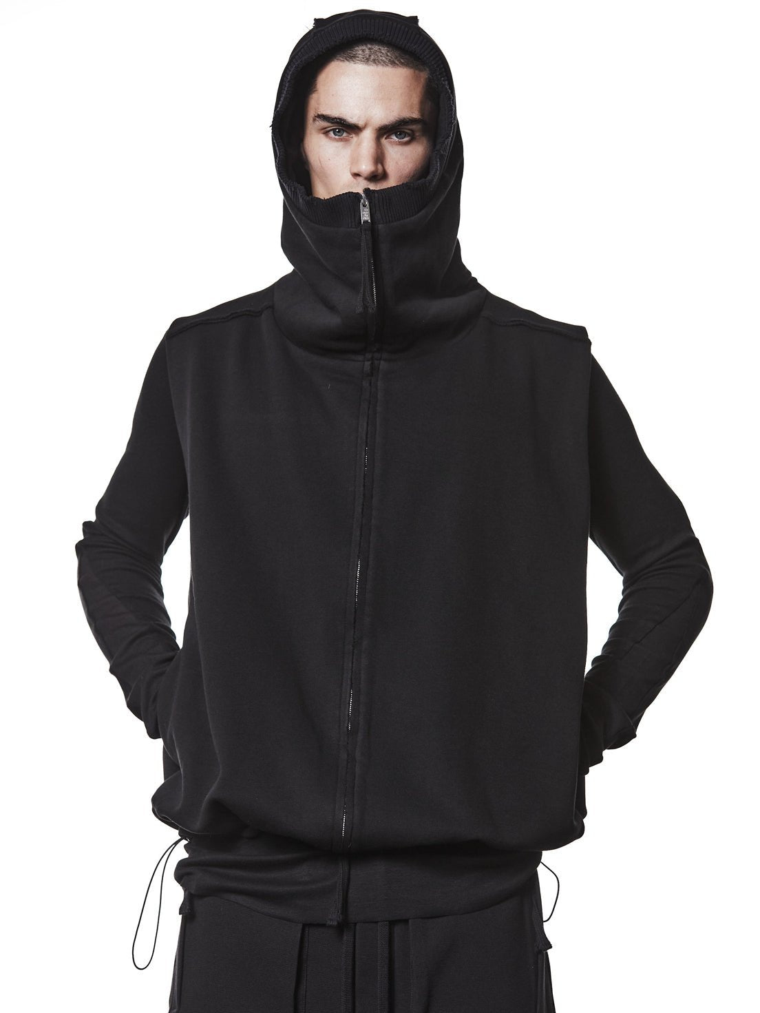 Hooded Vest - by THOM KROM