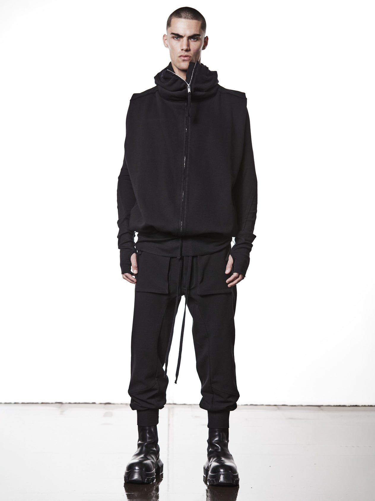 Hooded Vest - by THOM KROM