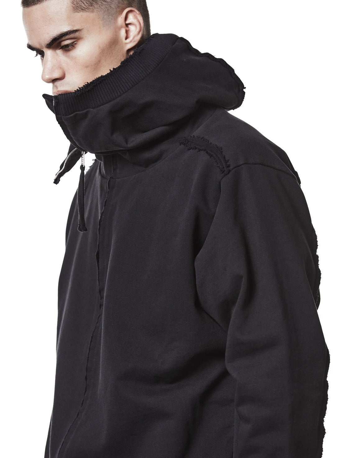Hooded Zip Jacket - by THOM KROM