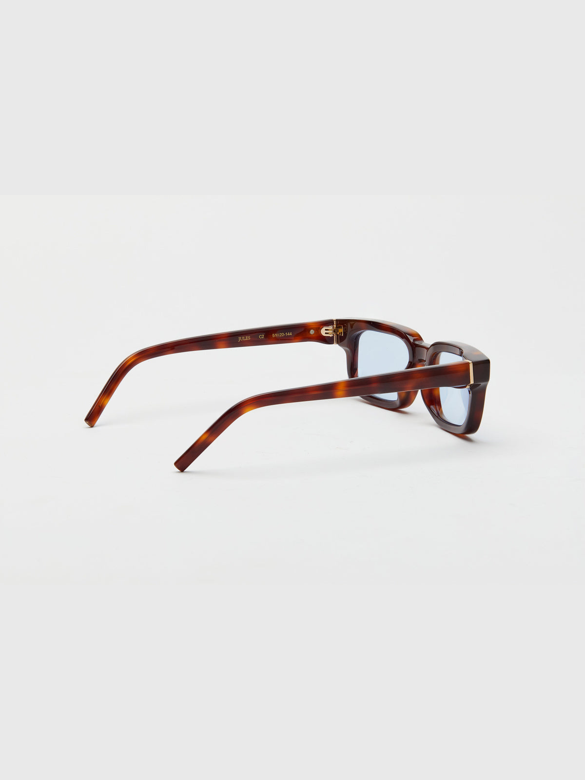 ARTUS JULES Copperwood | 魂 PROJECT sunglasses — rear side view