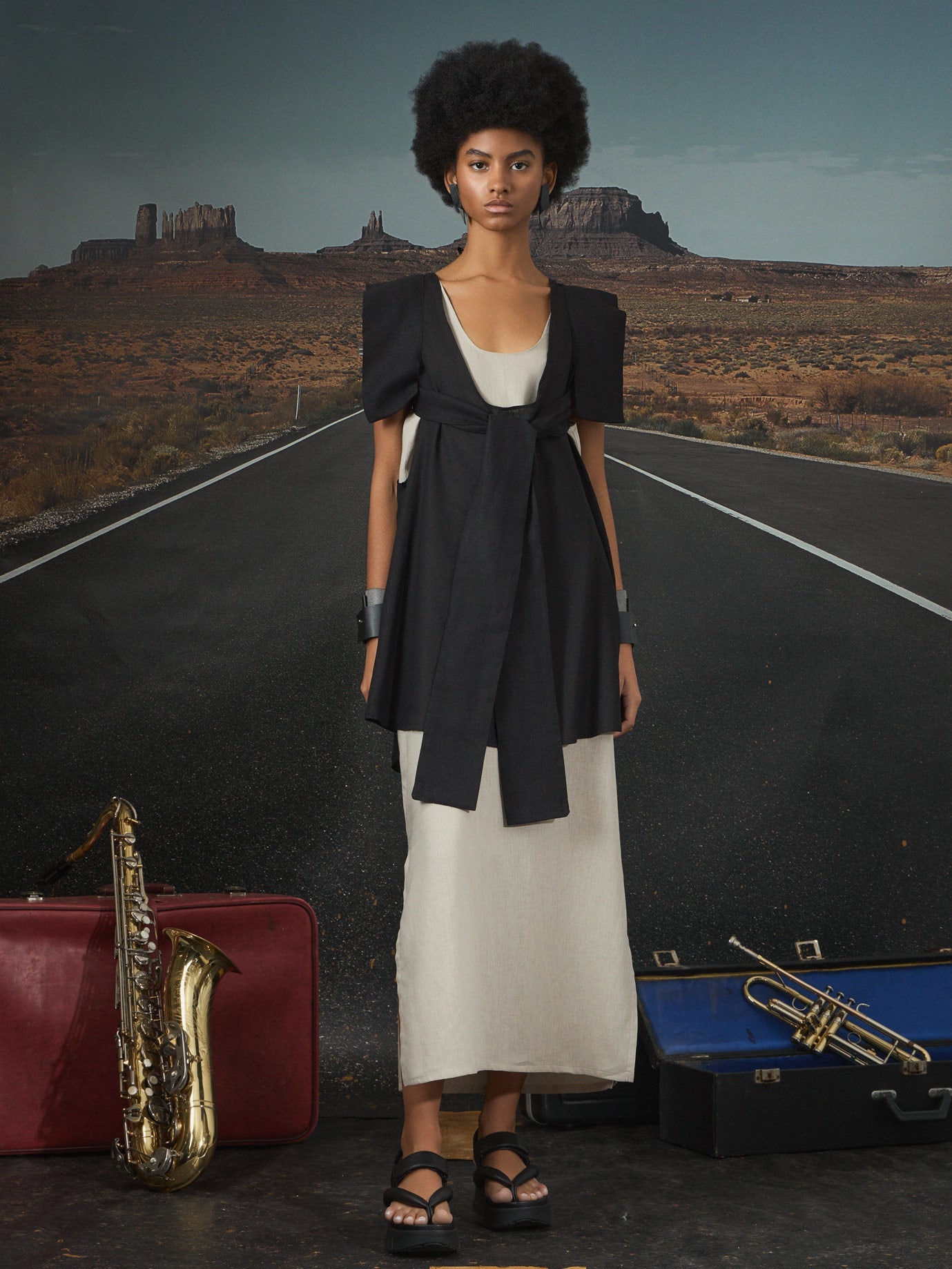 June Christy – double two colors dress - by Eating the Goober