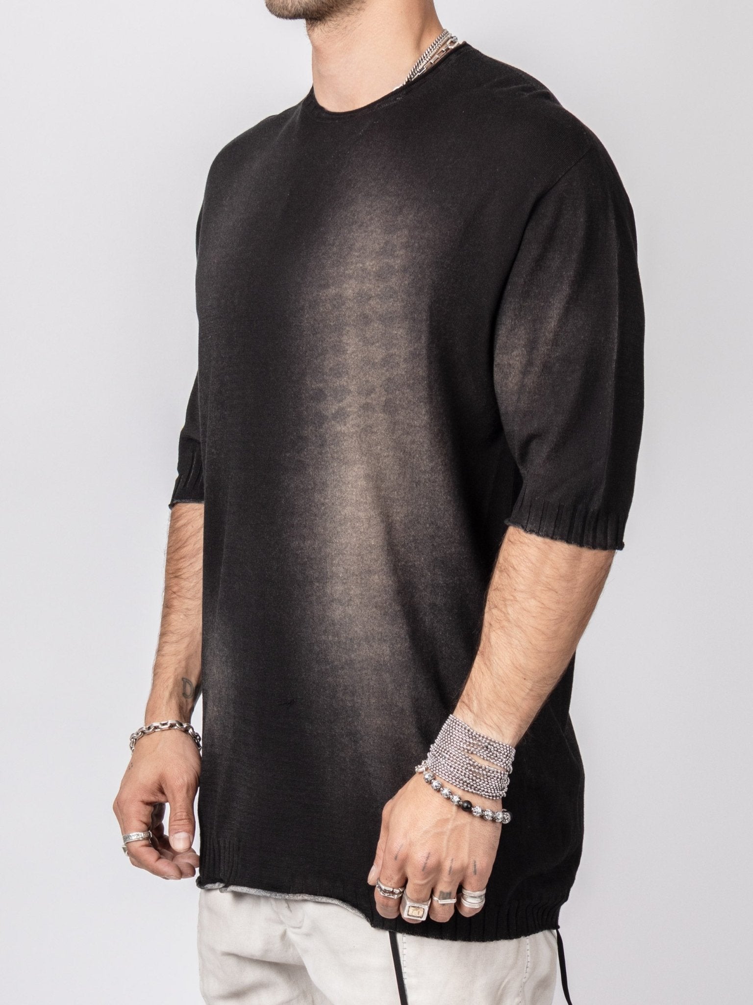 Knit Cotton Top - by MD75