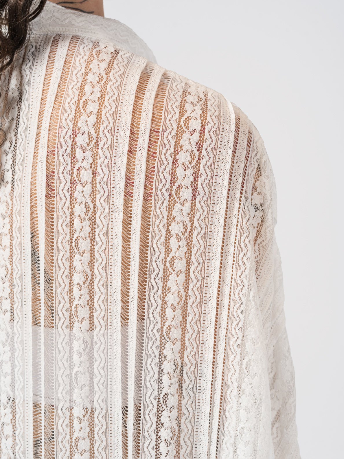 Lace Button - Up Shirt - by NOSTRA SANTISSIMA