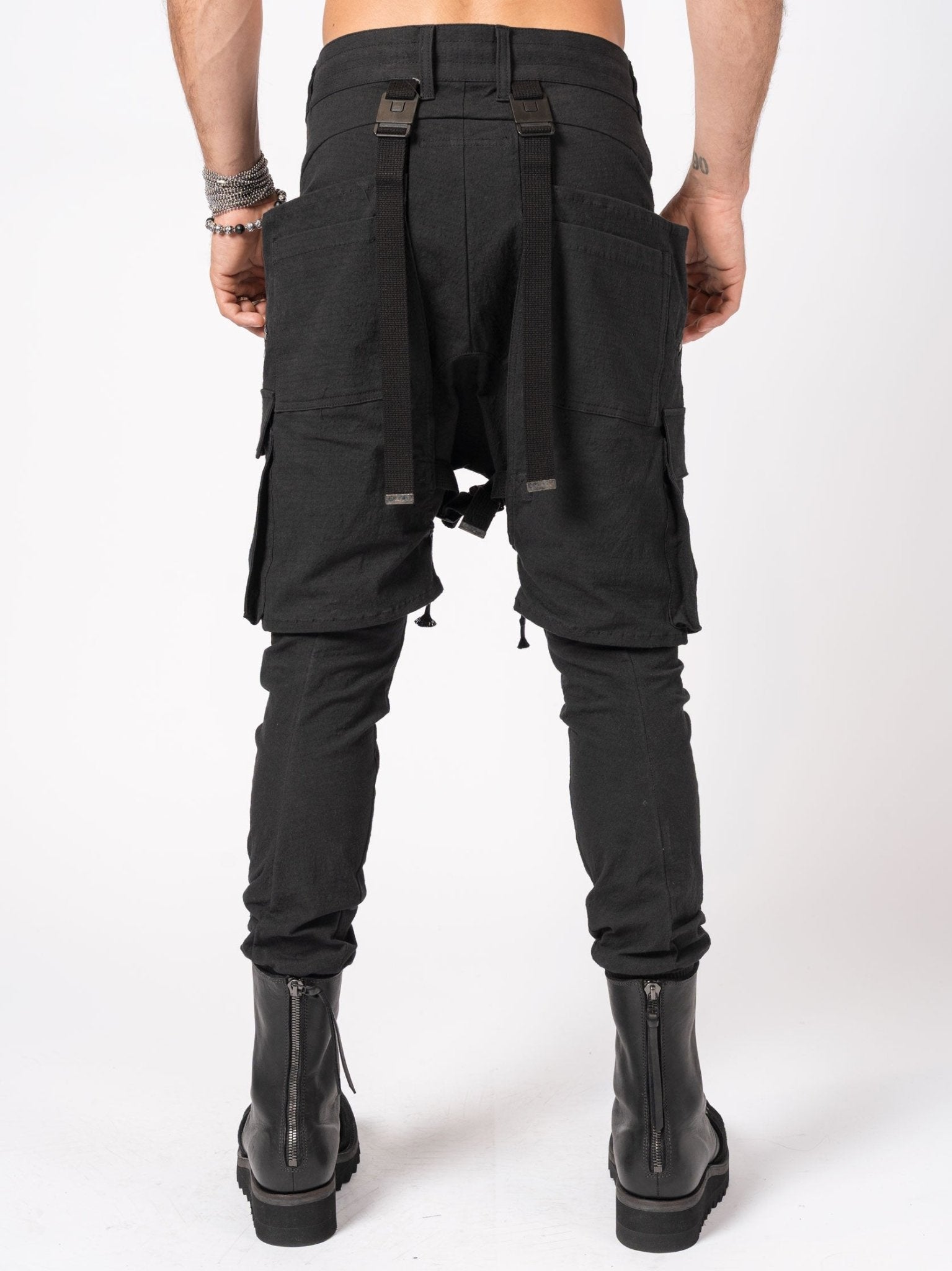 Layered Cargo Pants - by D.HYGEN