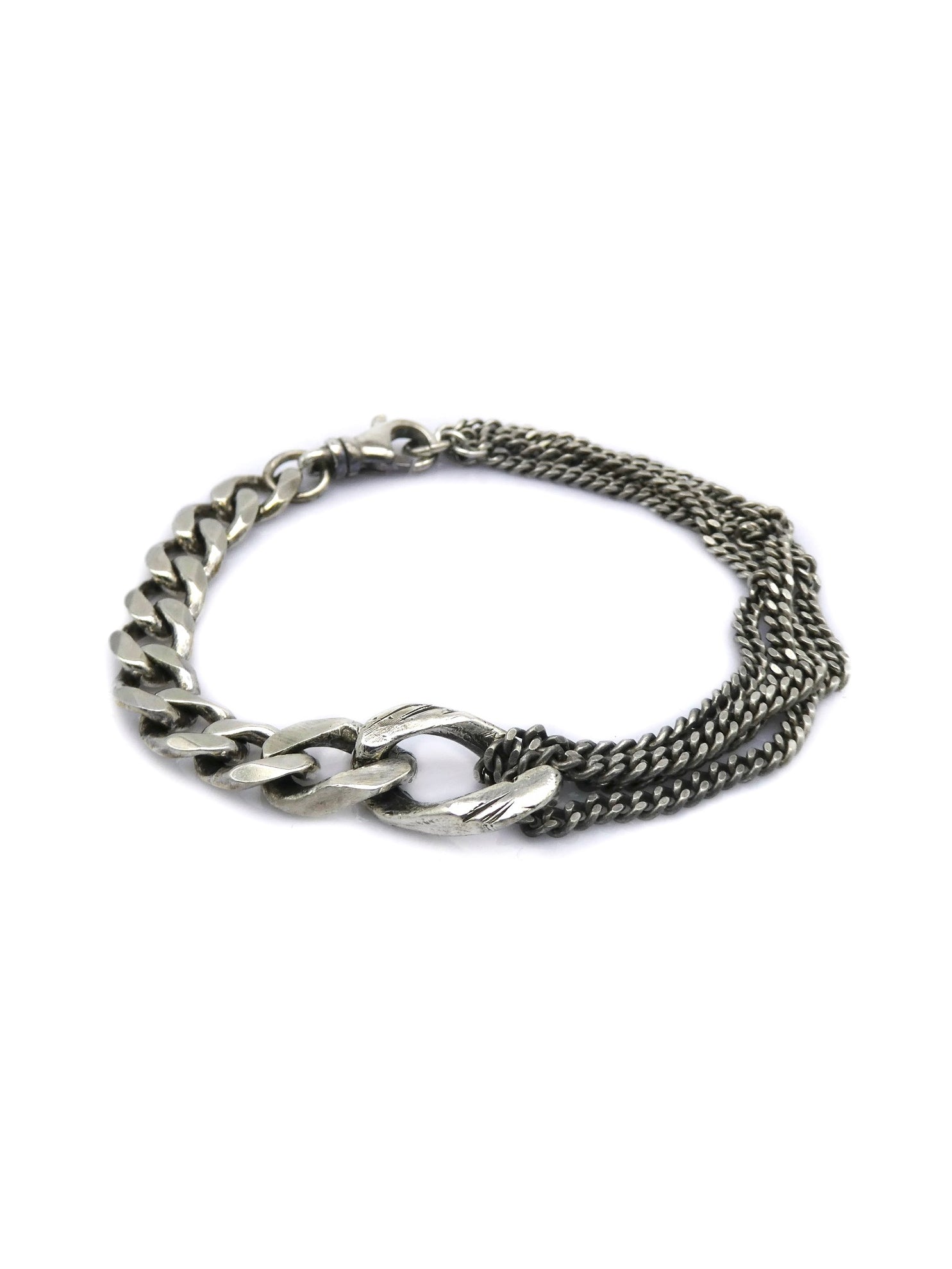 Layered Link Chain Bracelet - by ENRI MARS