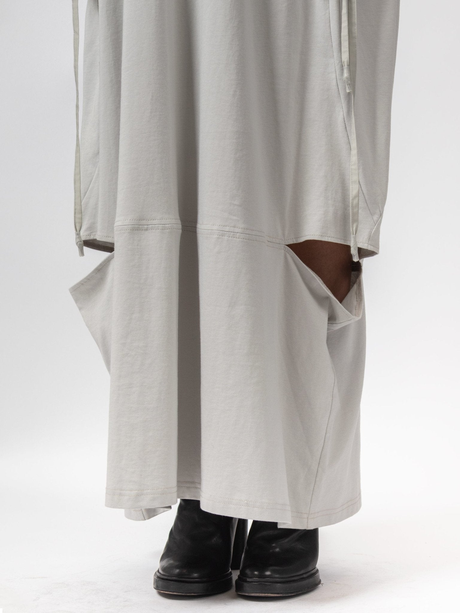 Layered Pocket Maxi Dress - by VAGUE