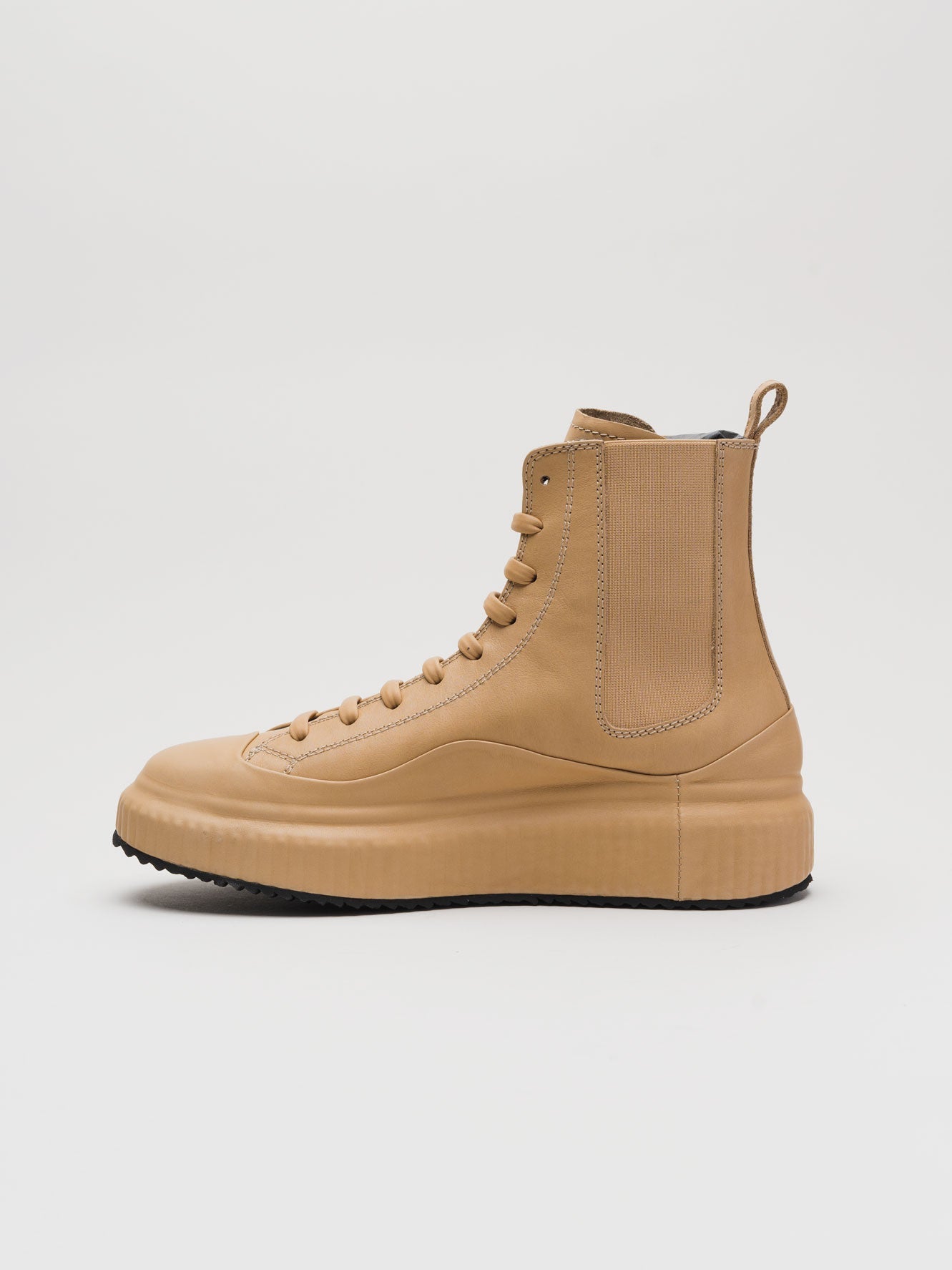 Leather High - Top Platform Boot - by OFFICINE CREATIVE