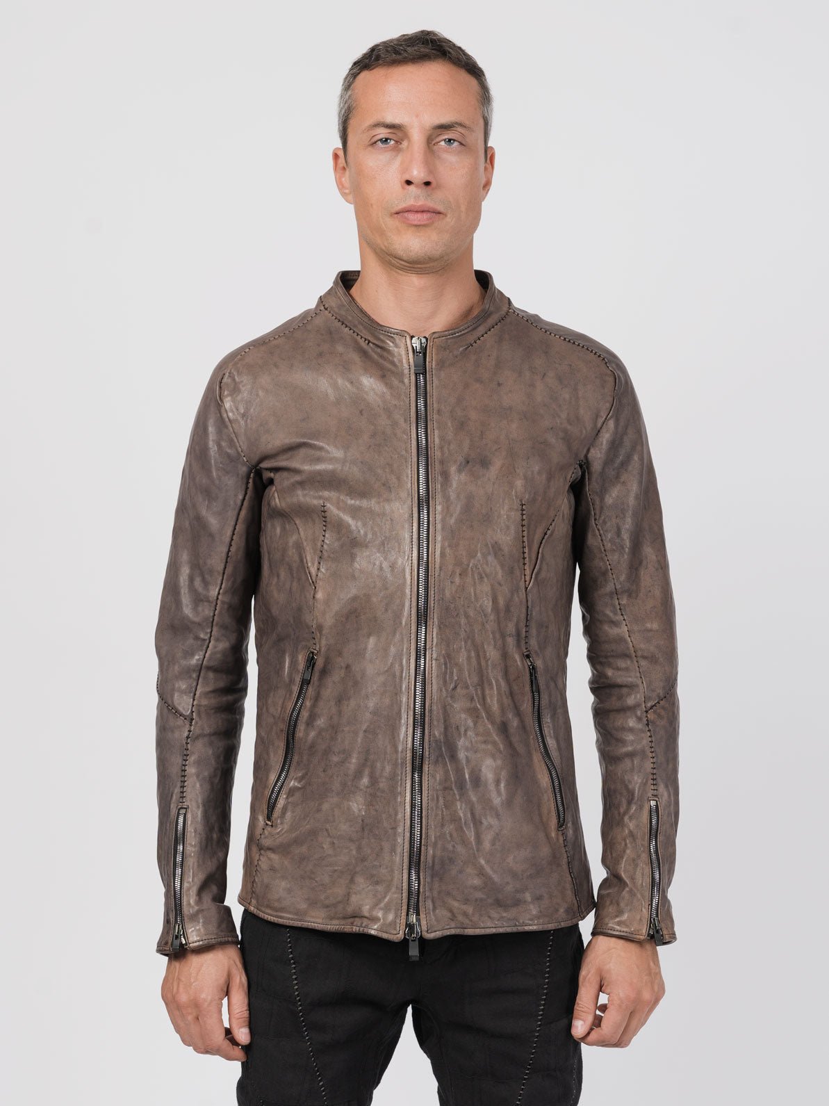 Leather Jacket - by INCARNATION