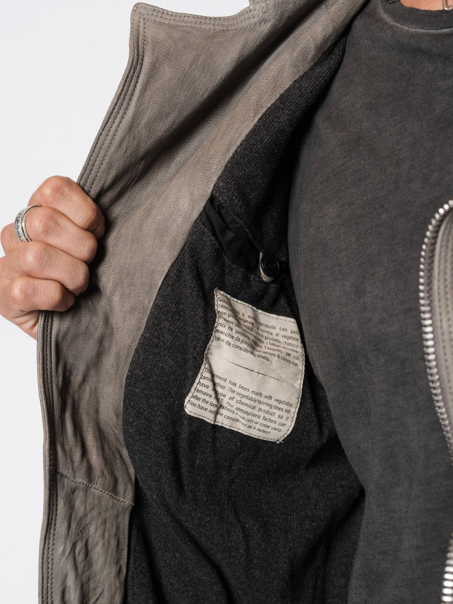 Giorgio Brato Slate Leather Perfecto | INN7