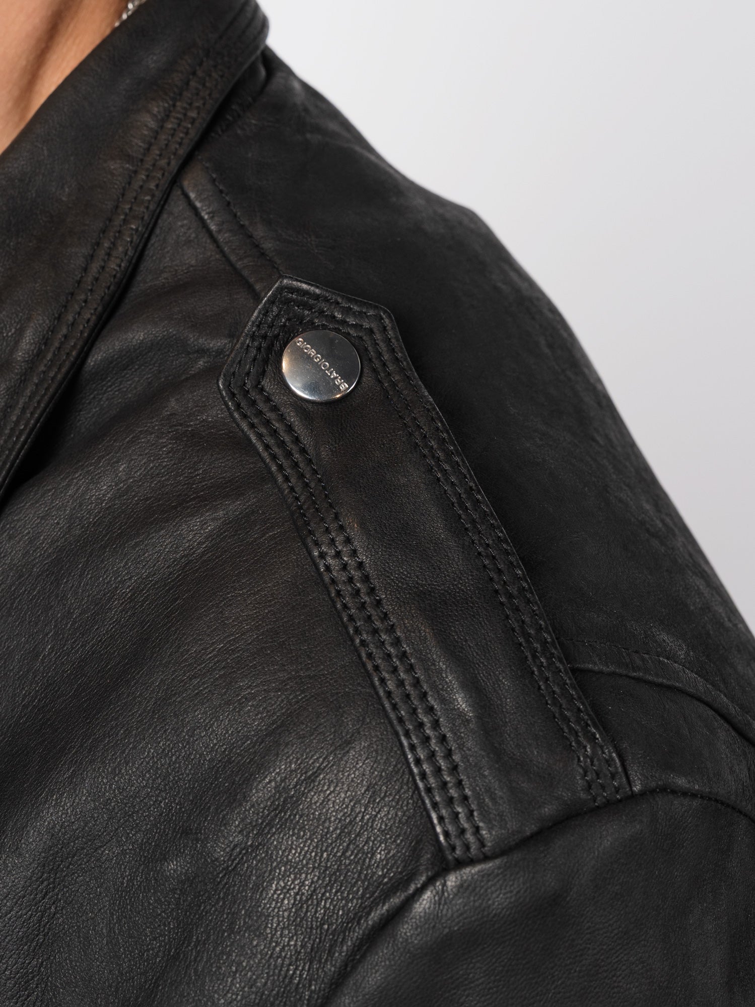 Giorgio Brato Leather Perfecto Jacket | INN7