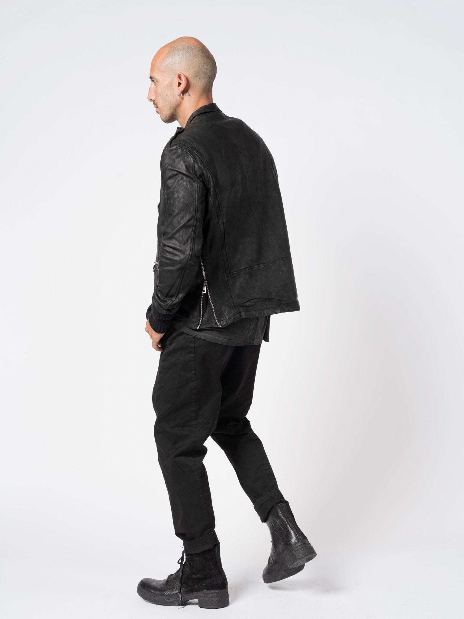 Giorgio Brato Leather Perfecto Jacket | INN7
