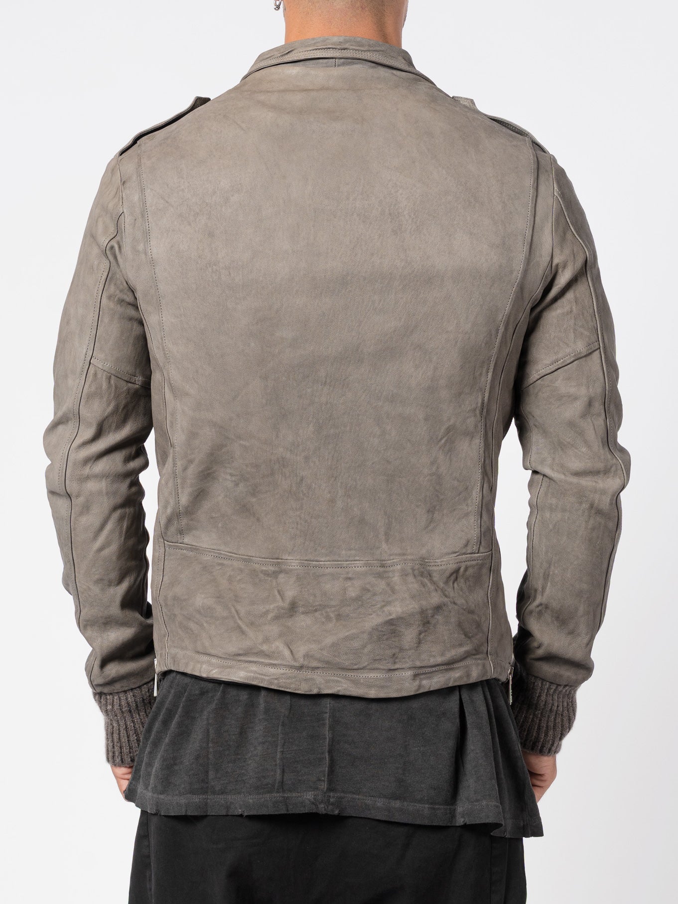 Leather Perfecto Jacket - by GIORGIO BRATO