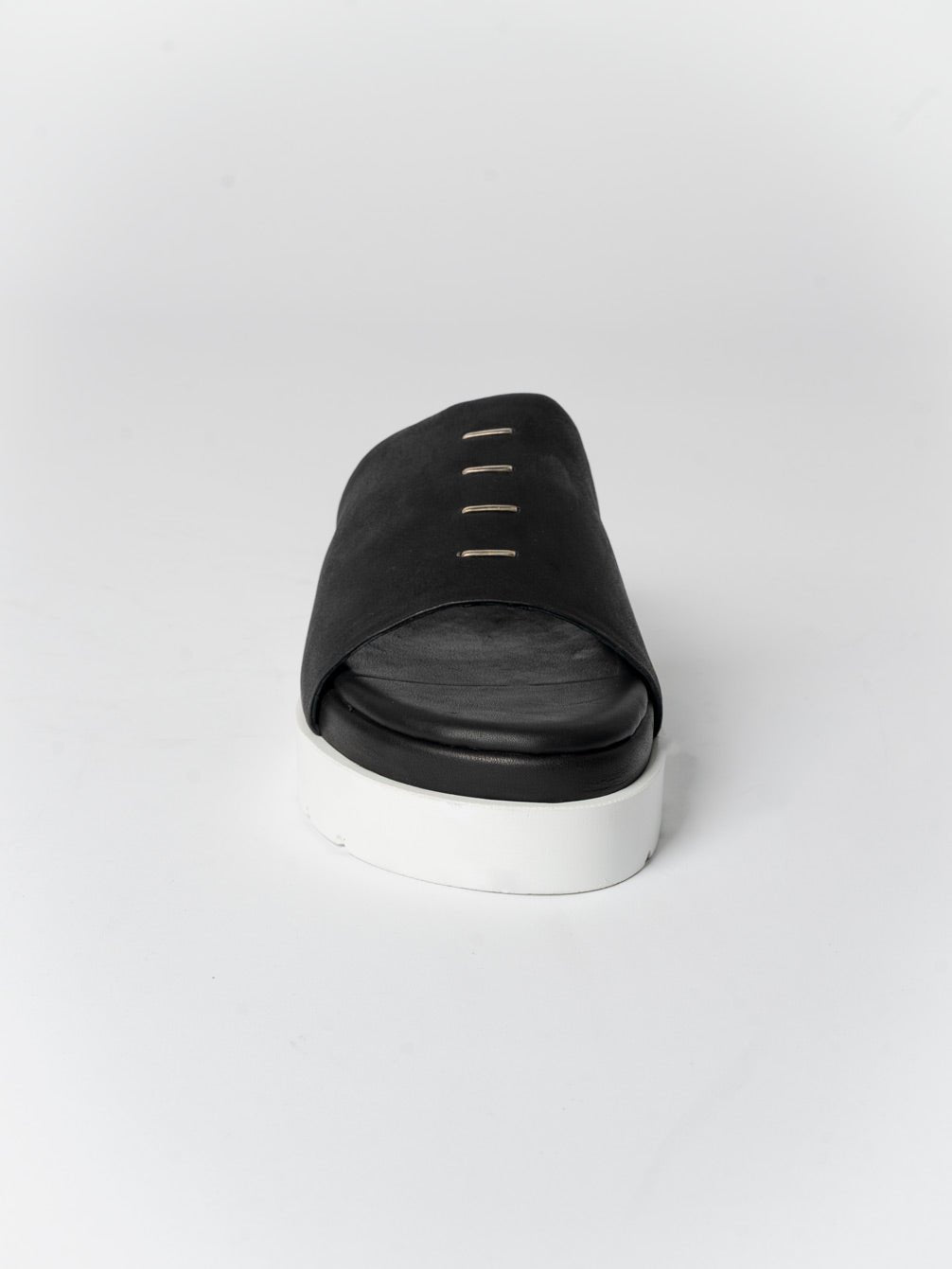 Leather Slide Sandals - by AITO