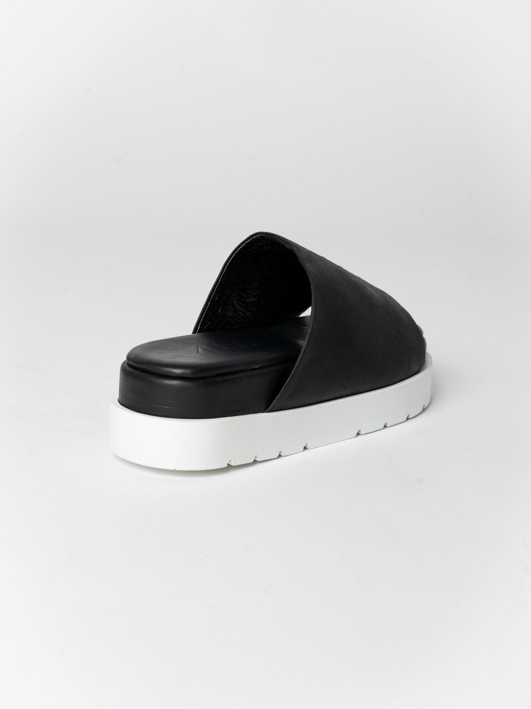 Leather Slide Sandals - by AITO