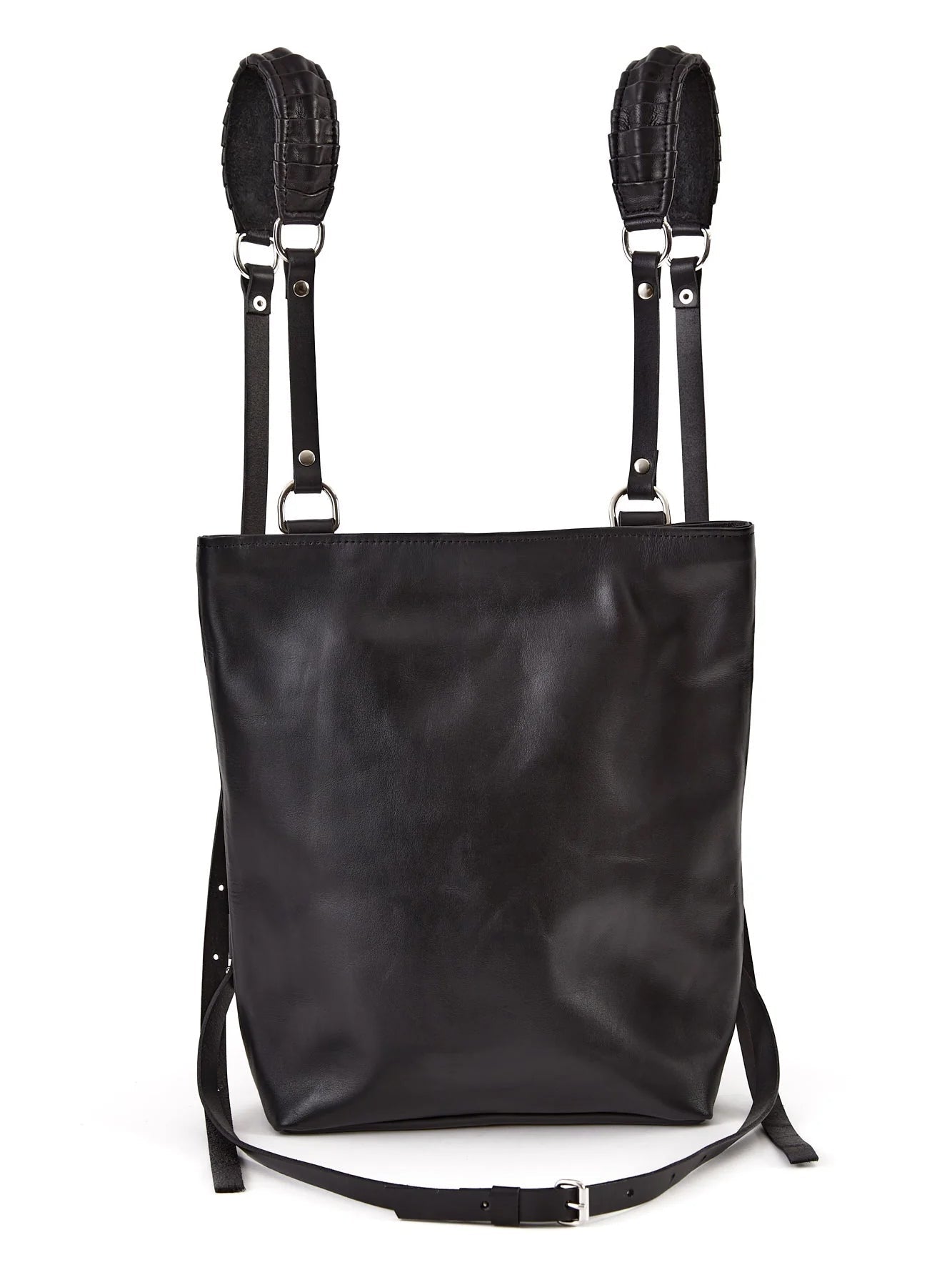 Leather Utility Backpack - by NOAM