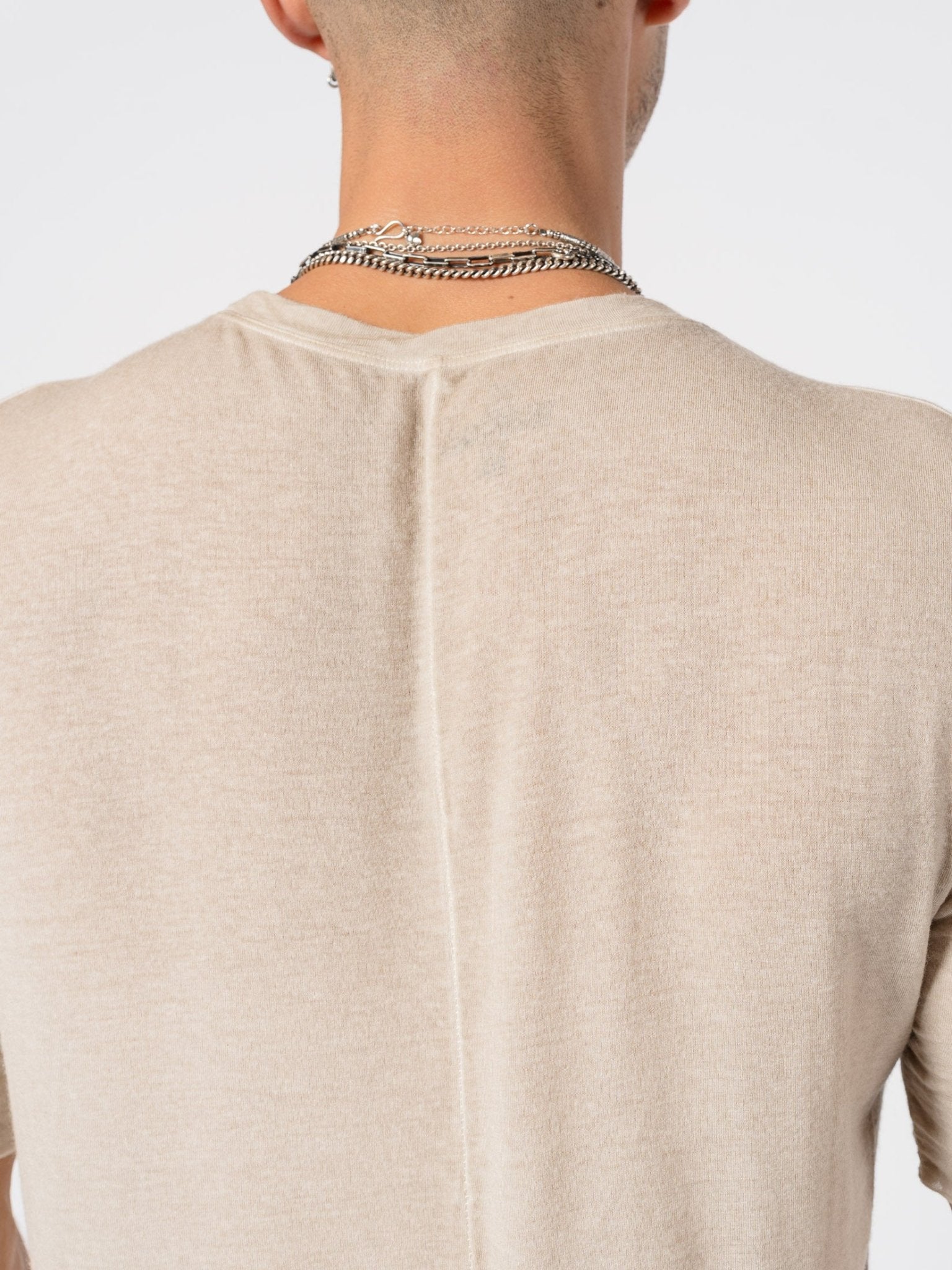 Lightweight Modal–Cashmere Short - Sleeve Tee - by MD75