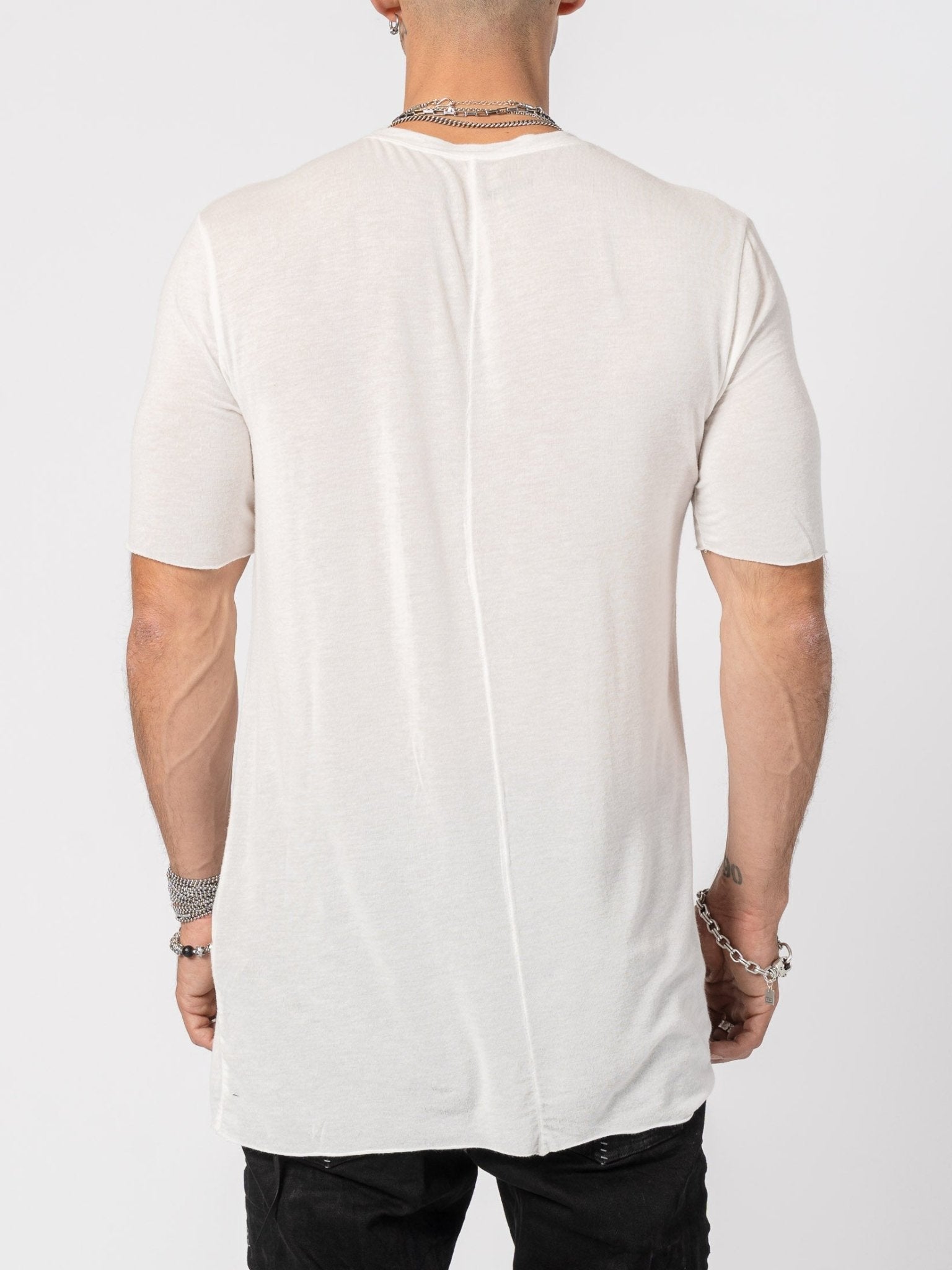 Lightweight Modal–Cashmere Short - Sleeve Tee - by MD75