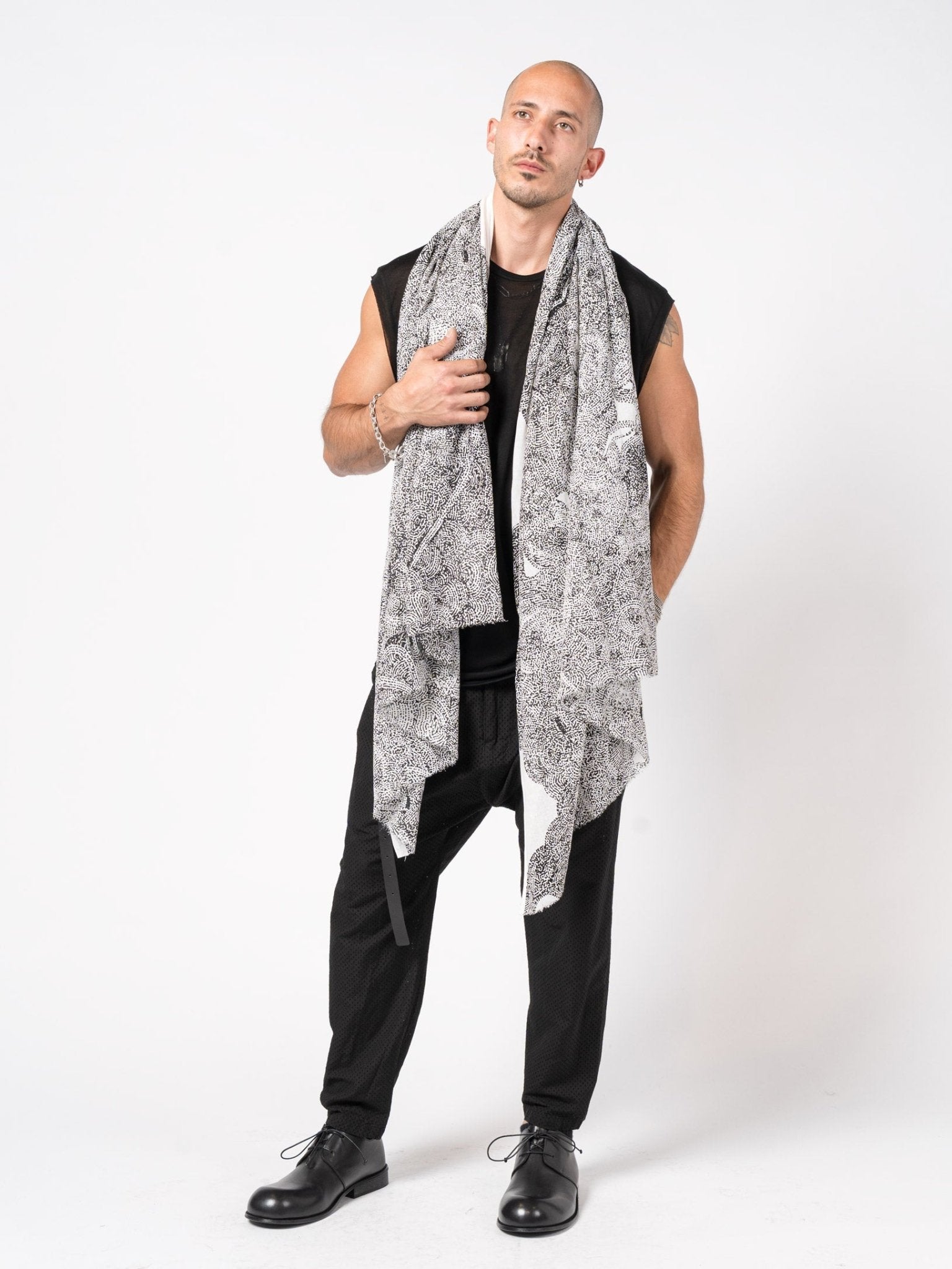 Lightweight Printed Stole - by NUDE: MM