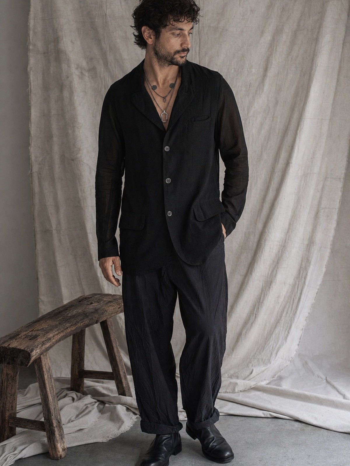 Lightweight Tailored Blazer - by AITO