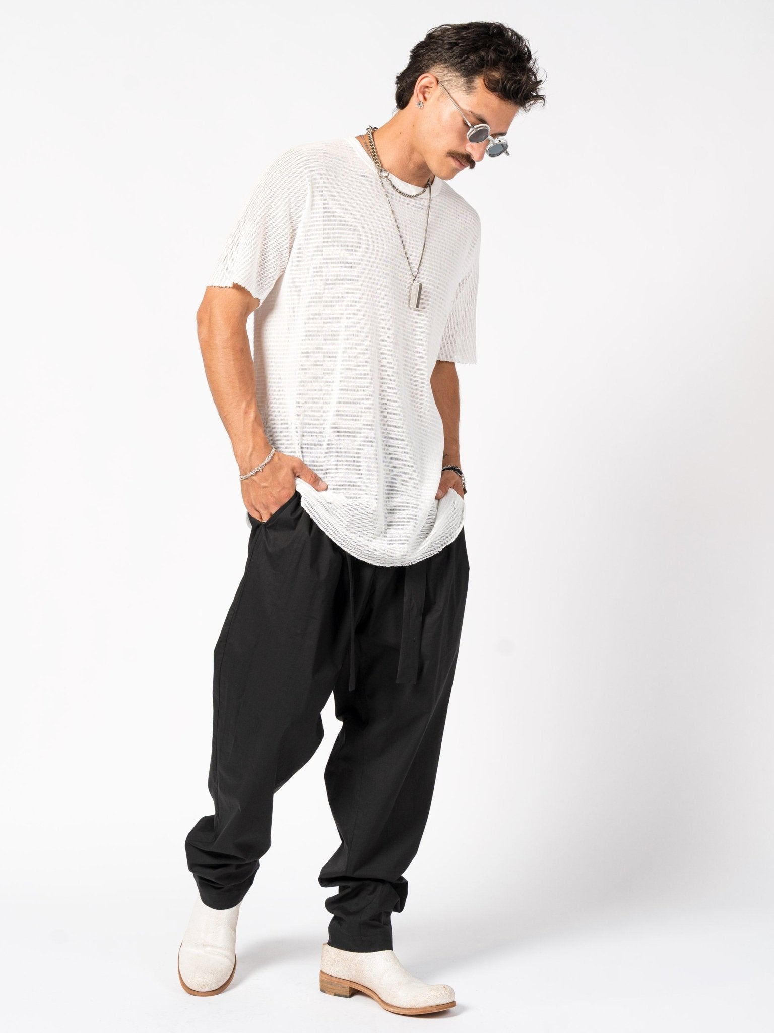 Lightweight Trousers with Belt - by 139DEC