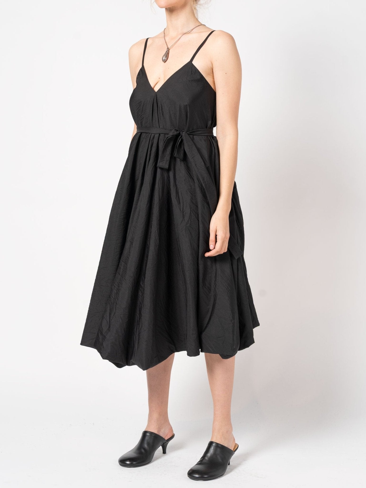 Lightweight Volume Sundress with Belt - by 139DEC