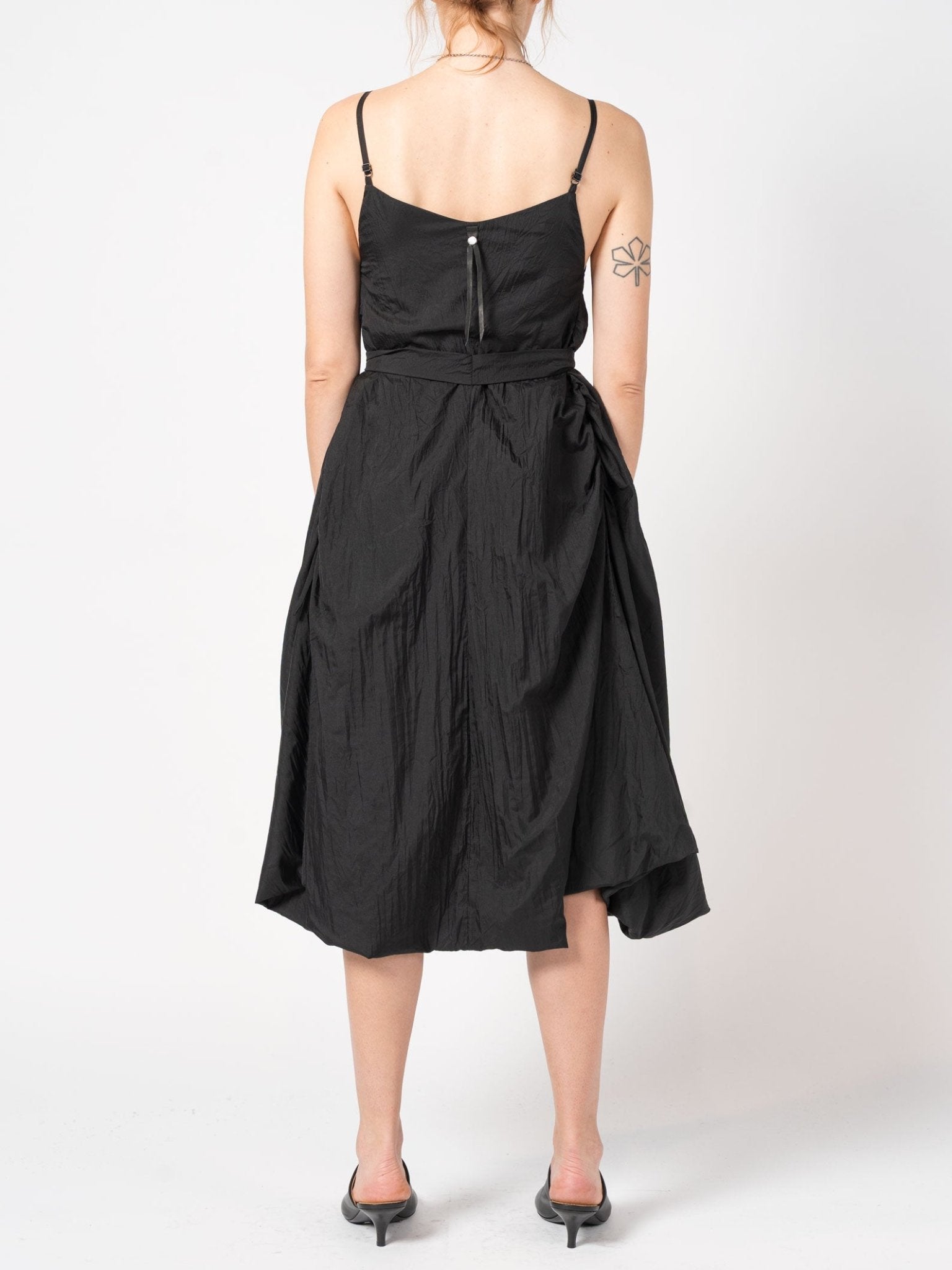 Lightweight Volume Sundress with Belt - by 139DEC
