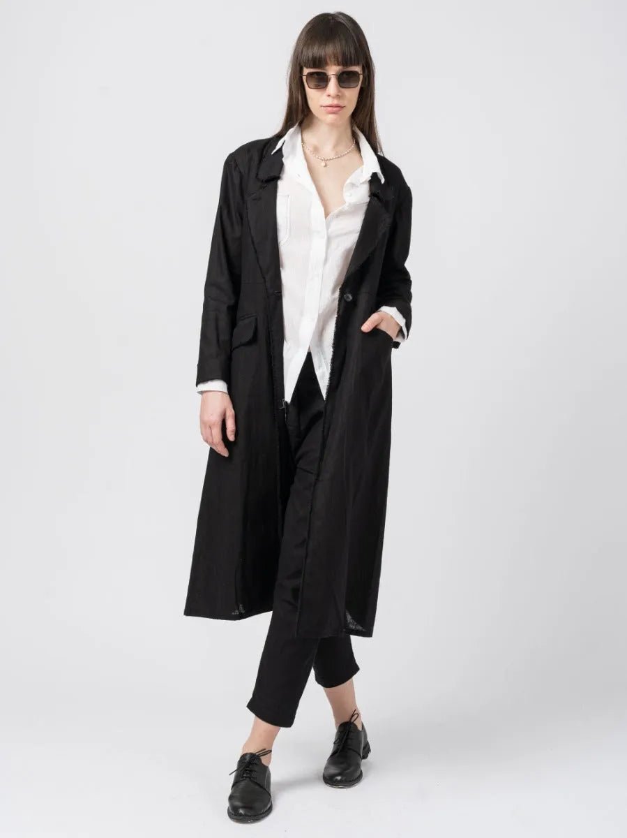 LINEN COAT - by DEVA KANYA