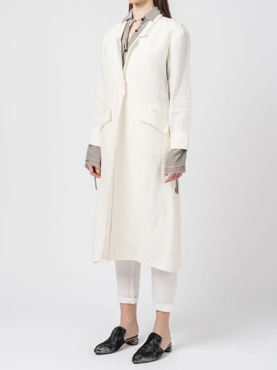 LINEN COAT - by DEVA KANYA