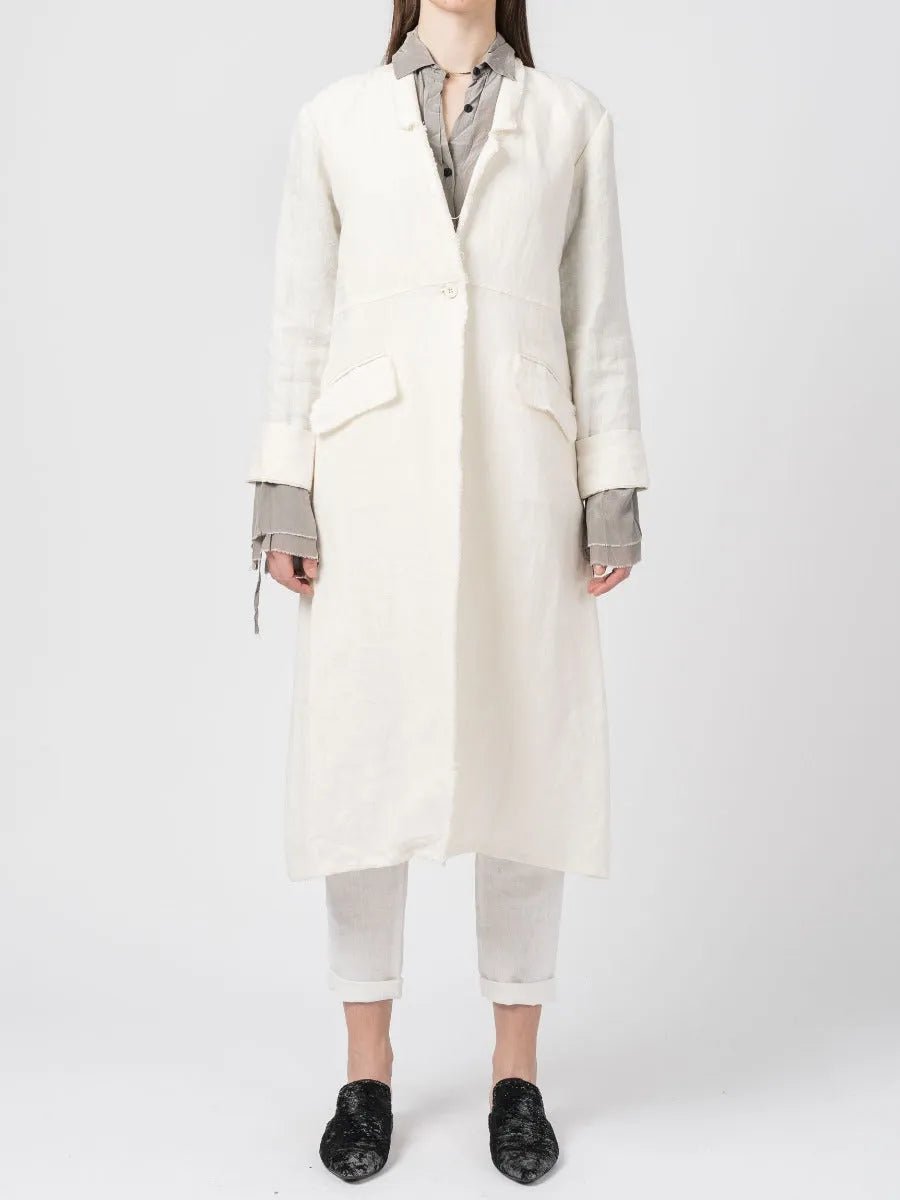 LINEN COAT - by DEVA KANYA