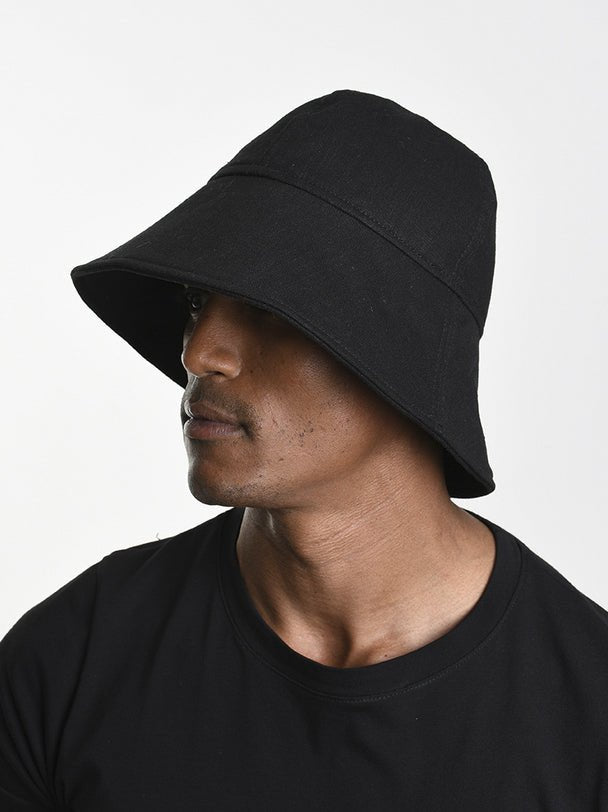 Linen - Cotton Bucket Hat - by LA HAINE INSIDE US