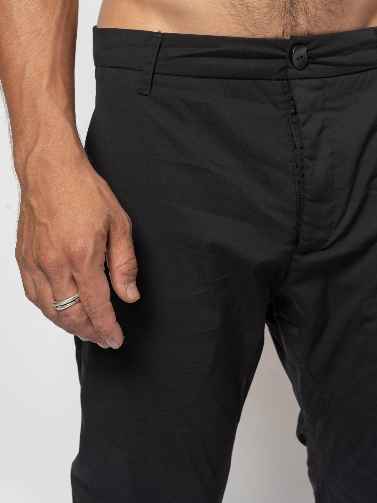 Low-Rise Slim Pants - by AITO