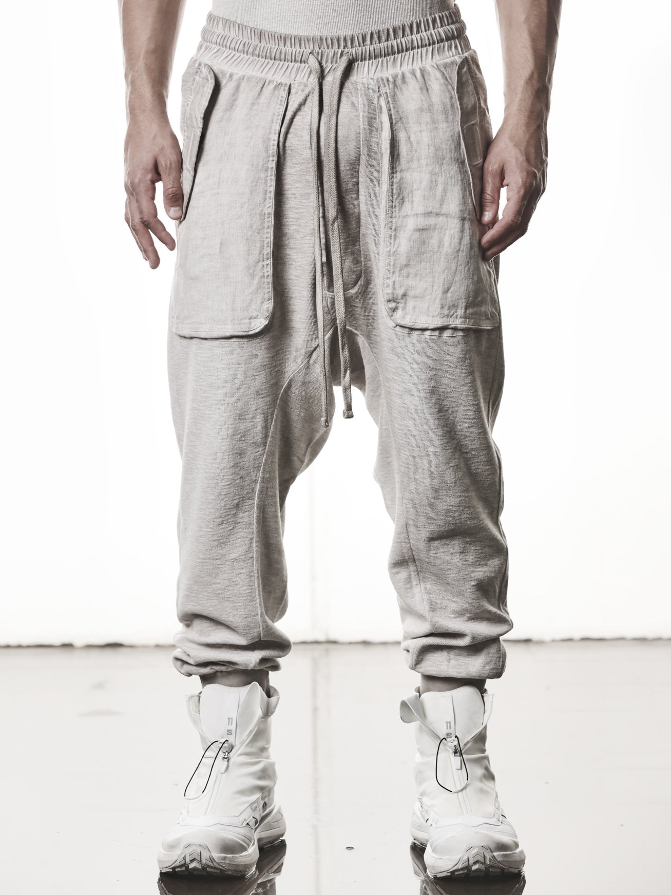 Matmix Linen - Patch Trousers - by THOM KROM