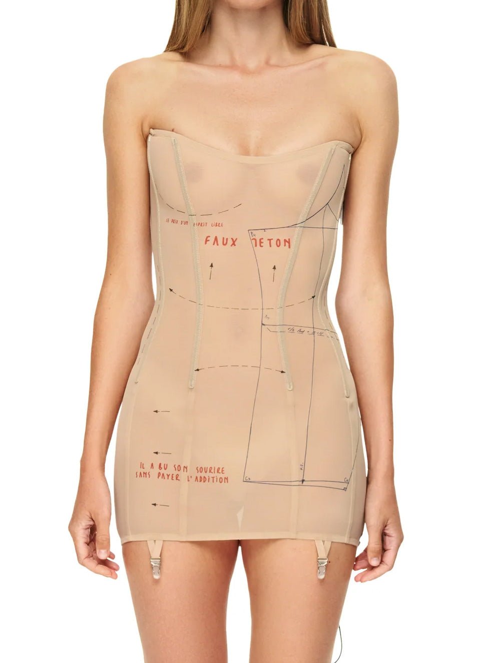 Mesh Corset Dress - by TTSWTRS