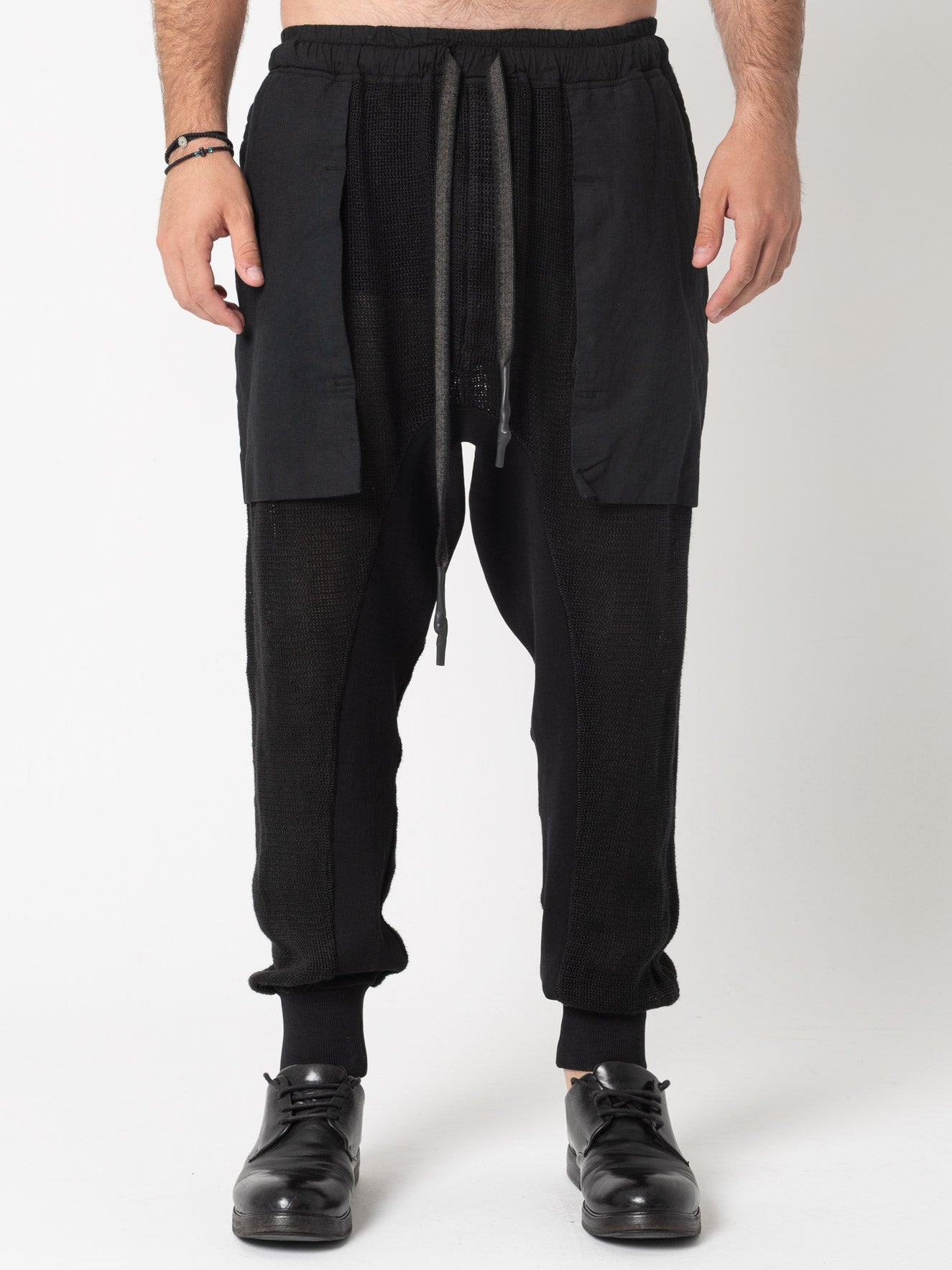 Mesh Drop - Crotch Pants - by ISAAC SELLAM