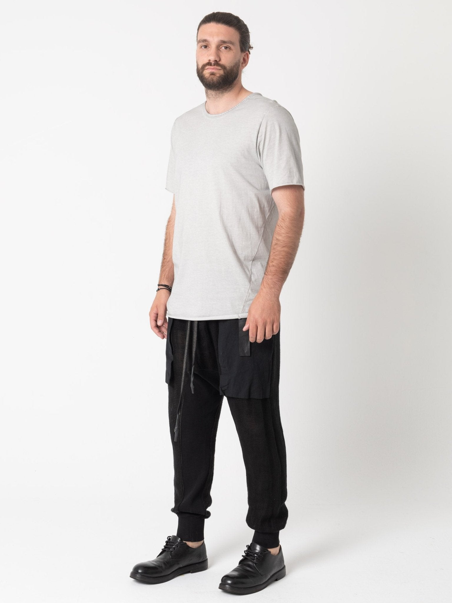 Mesh Drop - Crotch Pants - by ISAAC SELLAM