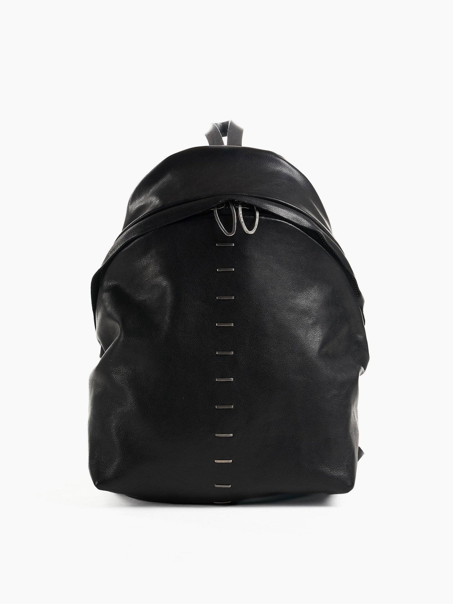 Mini Backpack with Silver Detailing - by DANIELE BASTA