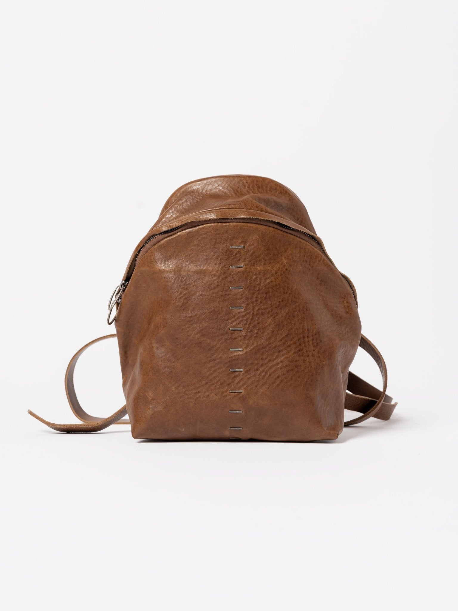 Mini Backpack with Silver Detailing - by DANIELE BASTA
