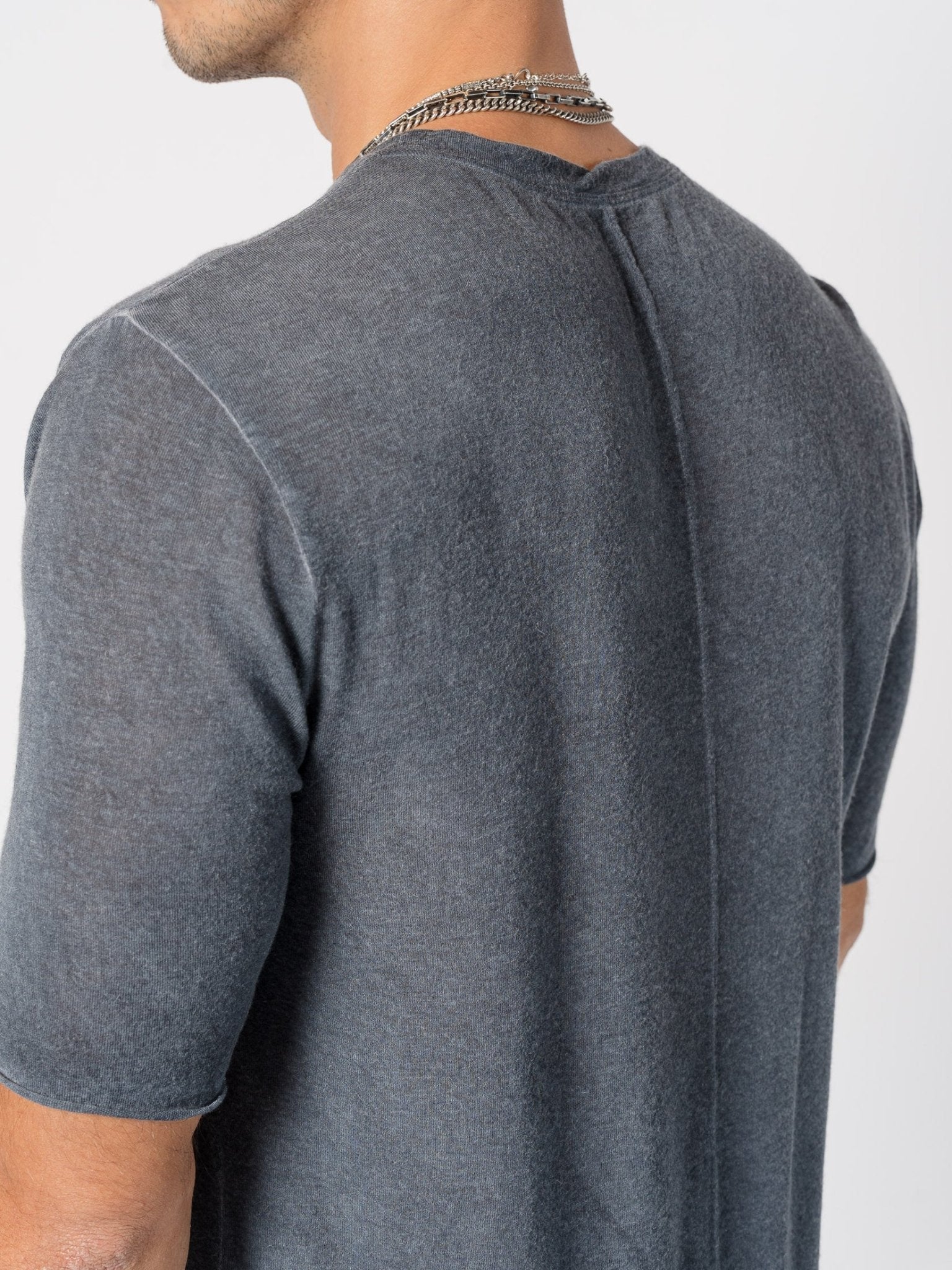 Modal Cashmere Blend Tee - by MD75