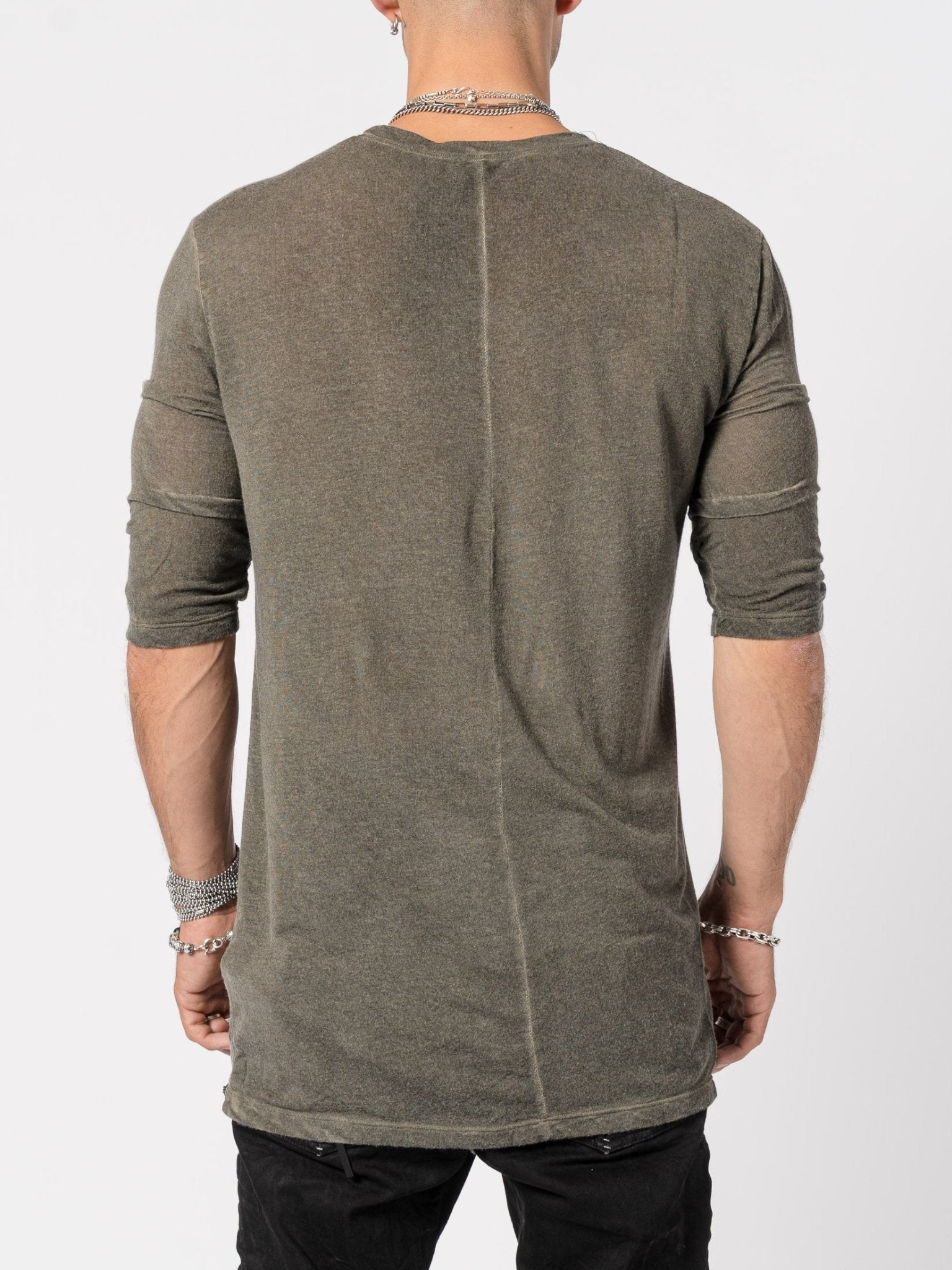 Modal Cashmere Blend Tee - by MD75
